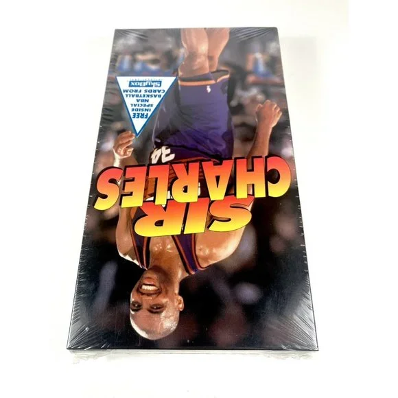 Vintage Sir Charles Barkley 1994 NBA SkyBox Basketball ￼Cards VHS Factory Sealed - Picture 4 of 10